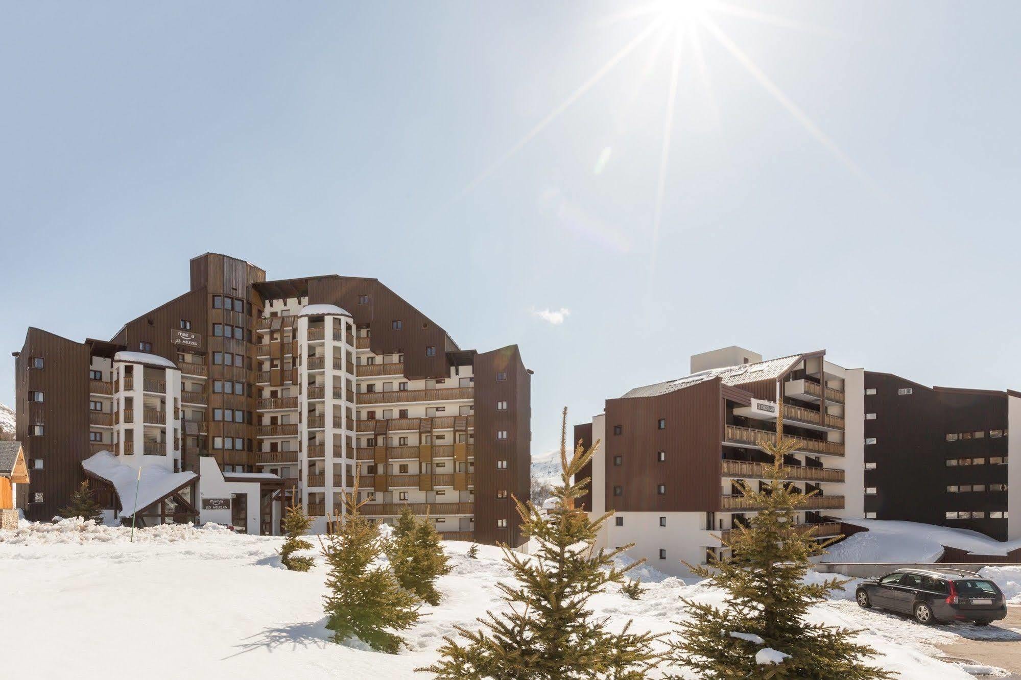 Residence Les Melezes ラルプ・デュエ エクステリア 写真